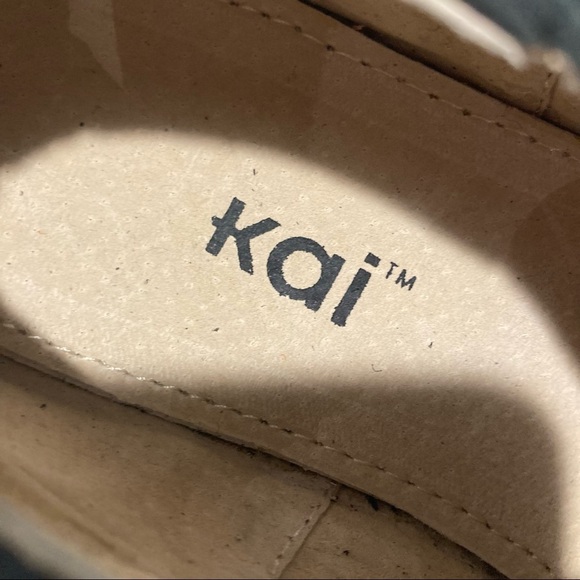 KAI Sz  2 Youth Kids Leather Fisherman Sandals Velcro Closure - Picture 2 of 10